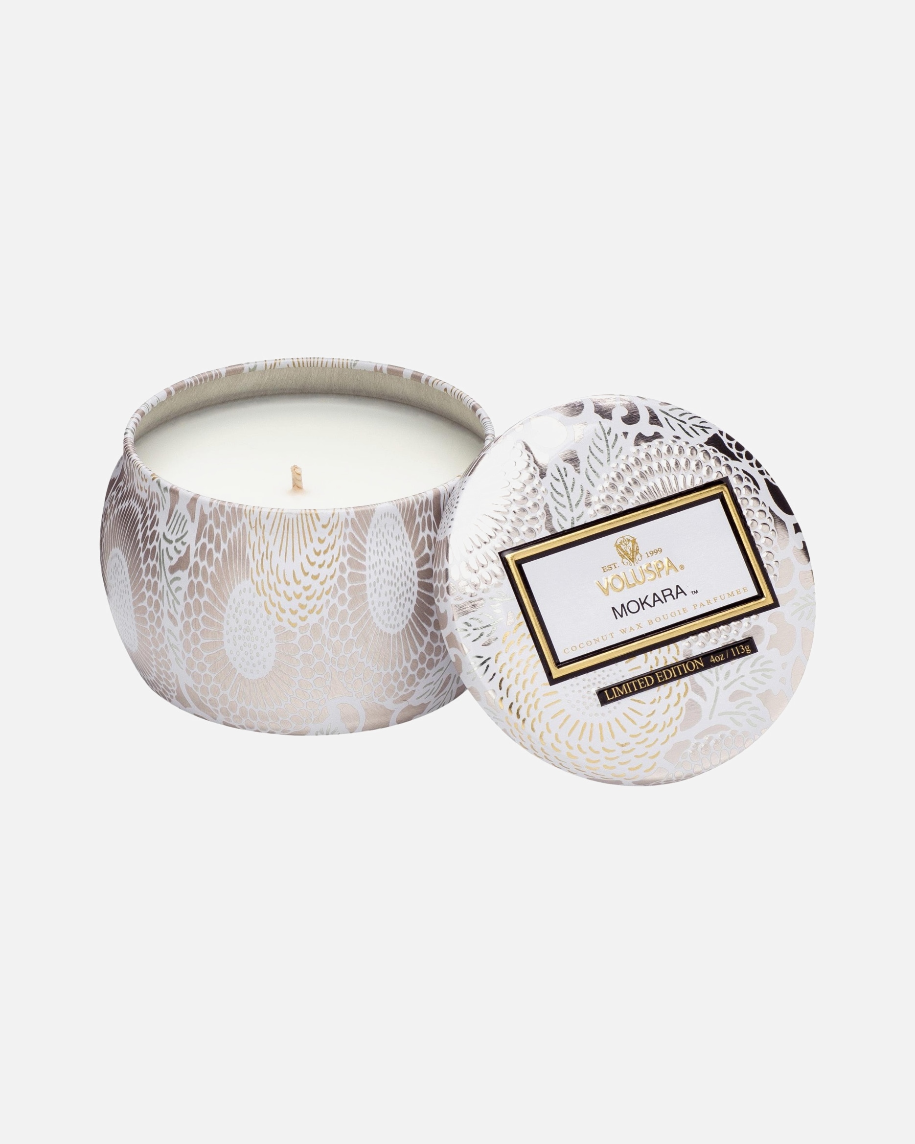 Świeca dla Unisex VOLUSPA Japonica Mini Tin Candle Mokara - Orchid