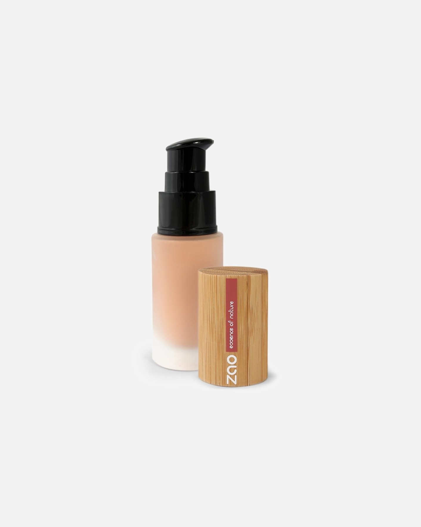 Podkład dla Unisex ZAO Bamboo Silk Foundation 702 - APRICOT