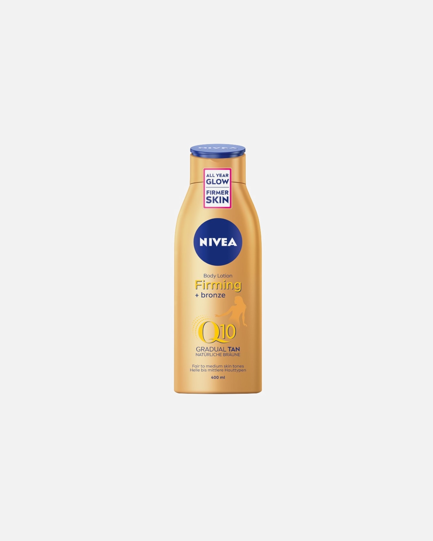 Balsam do ciała dla Unisex NIVEA Q10 Ujędrniający balsam do ciała z efektem brązującym 400 ml