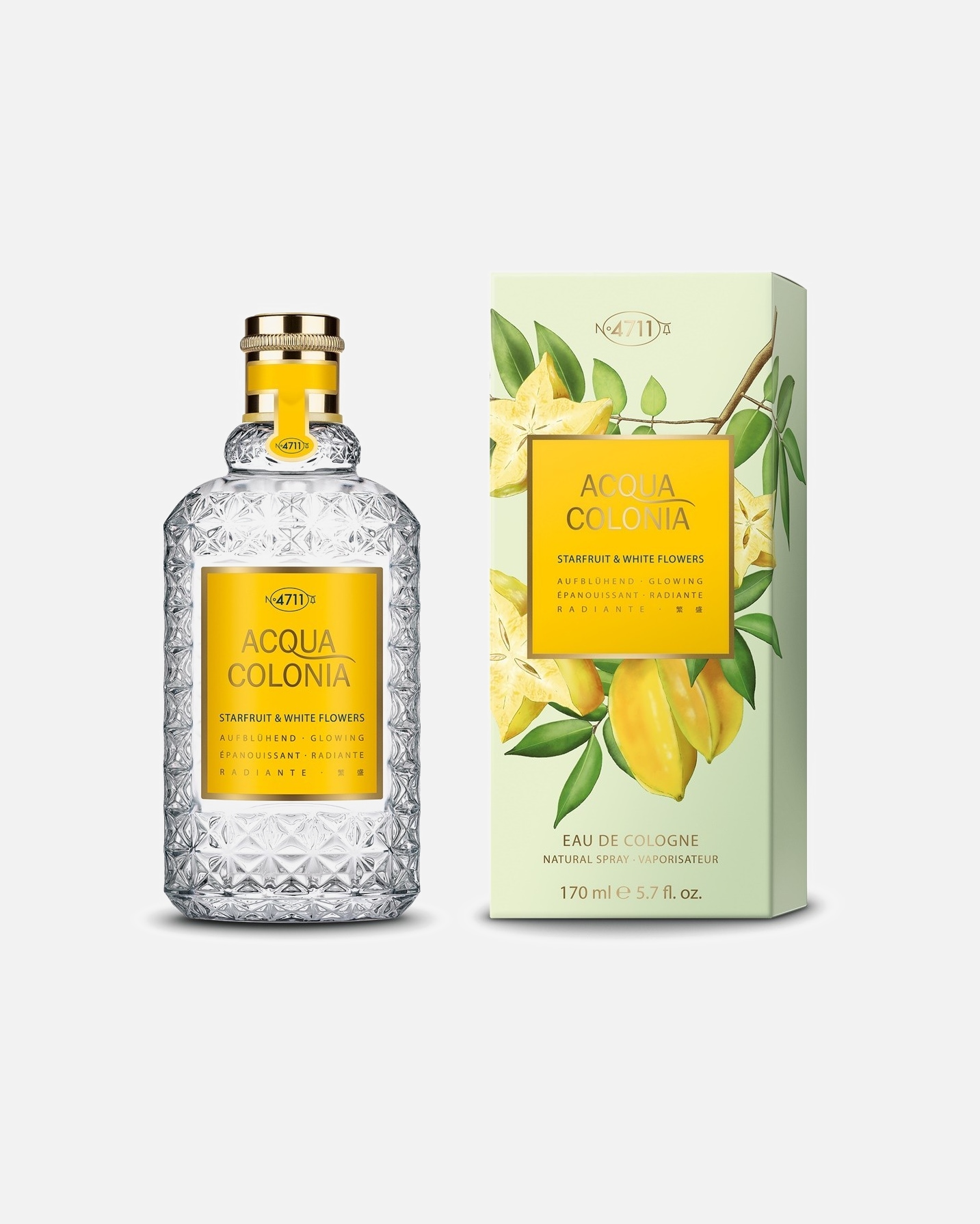 Woda kolońska dla Unisex 4711 Acqua Colonia Starfruit & White Flowers 170 ml