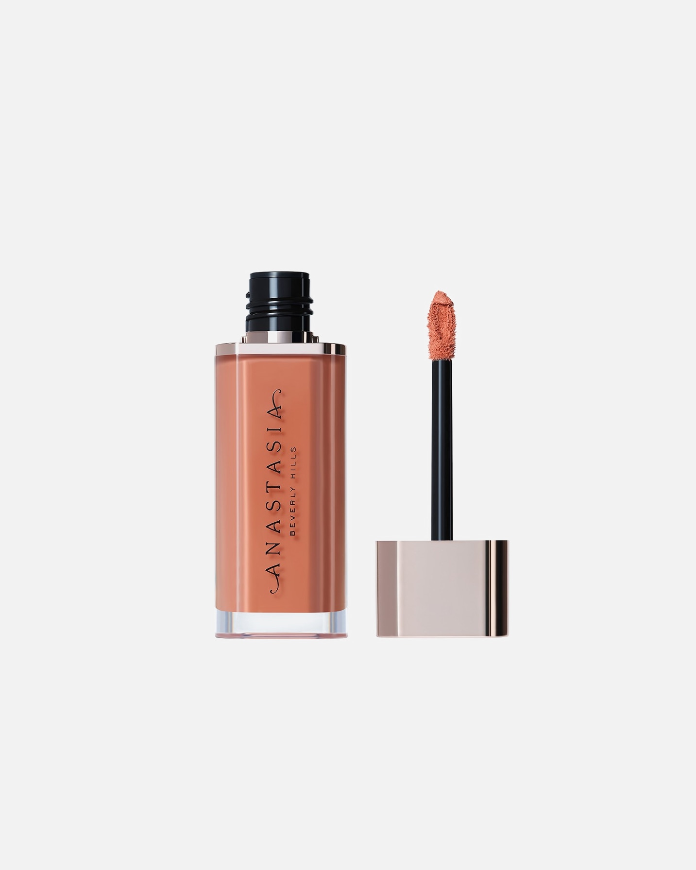 Pomadka do ust w sztyfcie dla Unisex Anastasia Beverly Hills Lip Velvet PEACH AMBER