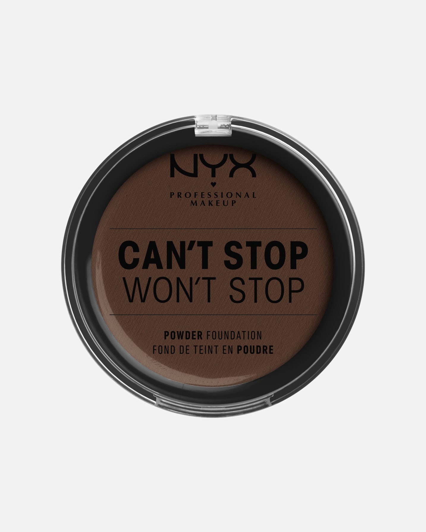 Puder dla Unisex NYX Professional Makeup Can't Stop Won't Stop Powder Foundation DEEP ESPRESSO