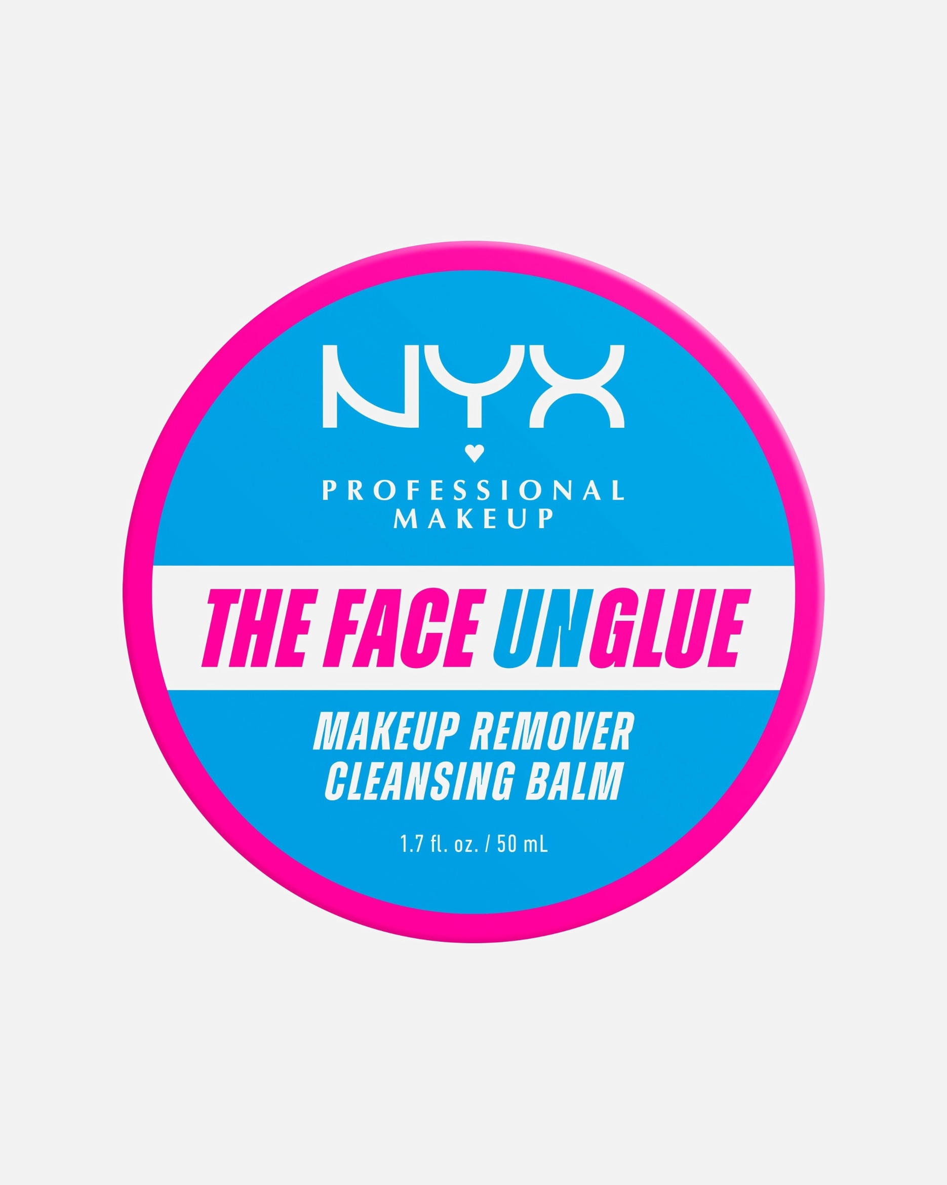 Płyn do demakijażu dla Unisex NYX Professional Makeup The Face Unglue Makeup Remover, Do 24H Nawilżenia 50 ml