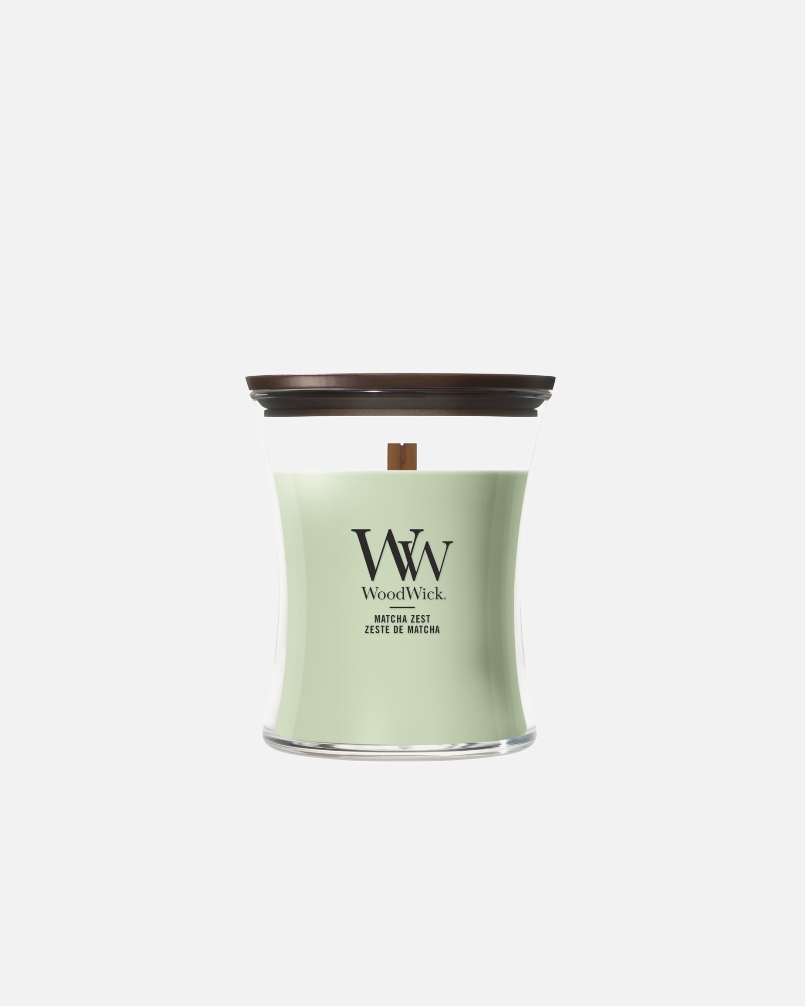 Świeca dla Unisex WoodWick Matcha Zest M - 275 g