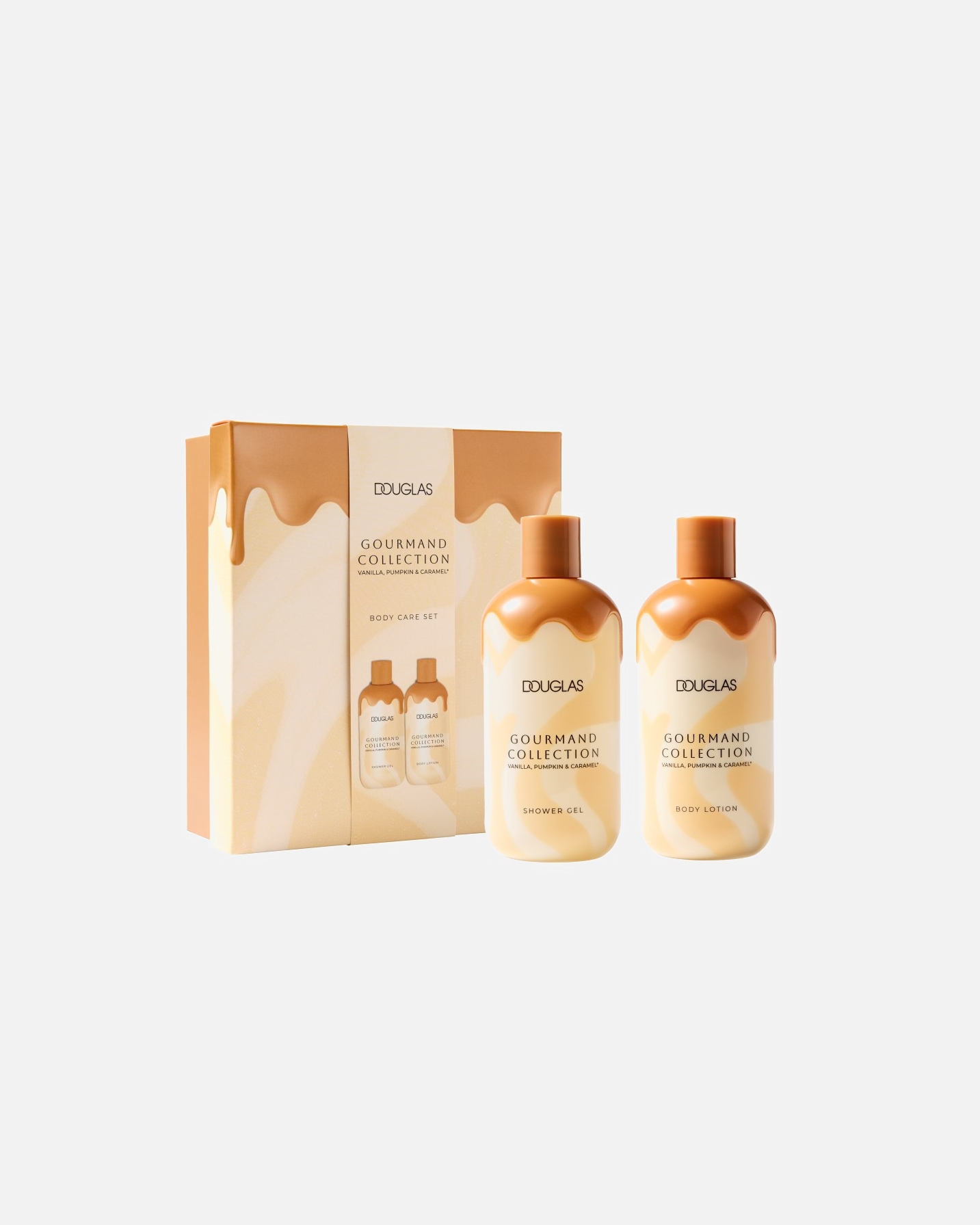 Zestaw do pielęgnacji ciała dla Unisex Douglas Collection Seasonal Gourmand Collection Vanilla, Pumpkin & Caramel 1 szt.