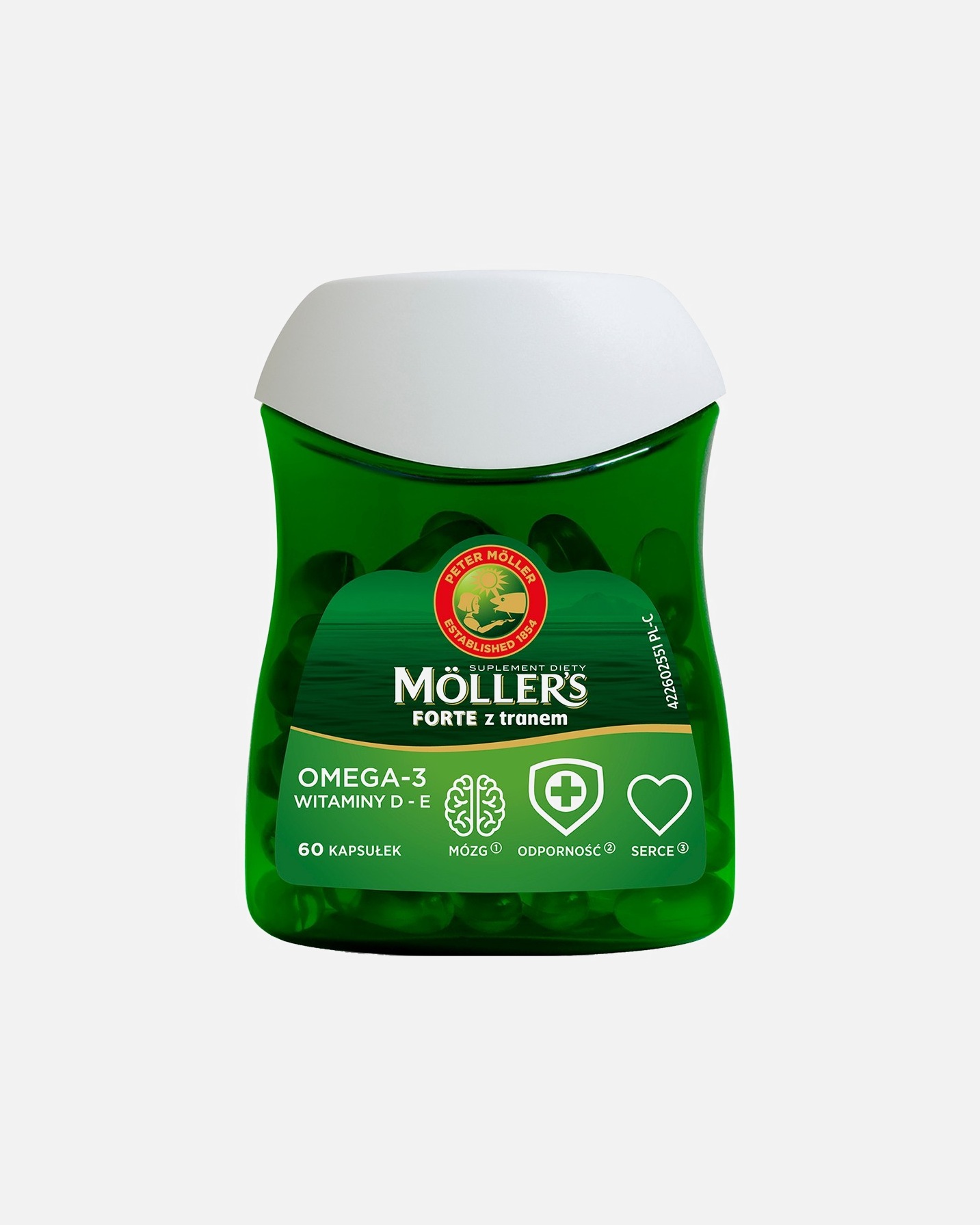 Suplement diety dla Unisex MOLLER'S MOLLER'S Forte 60 kaps.