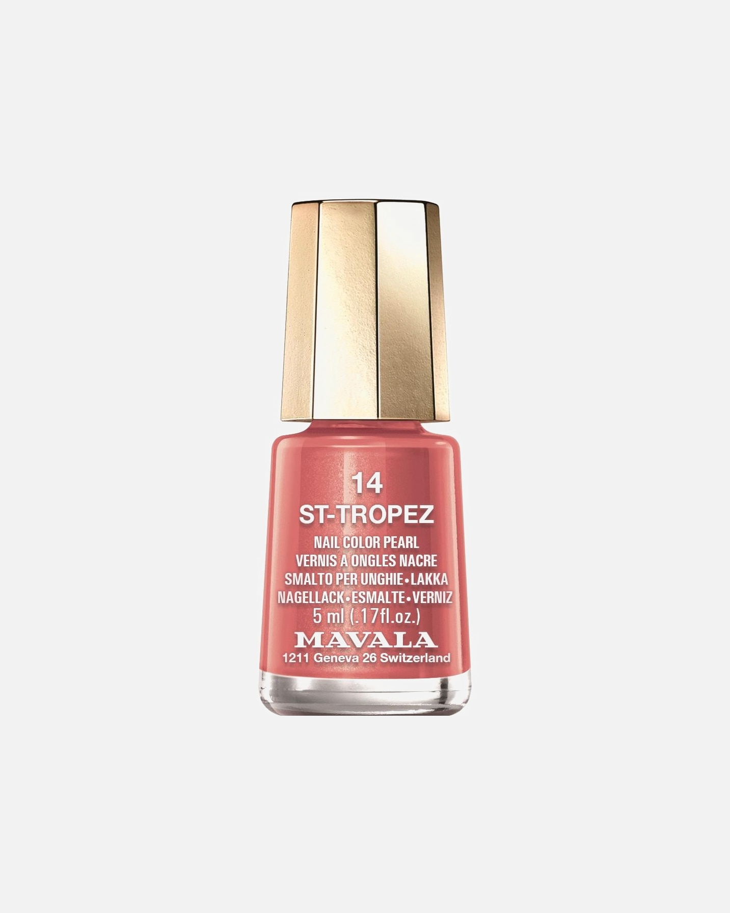 Lakier do paznokci dla Unisex Mavala Mini Color Nail Polish 14