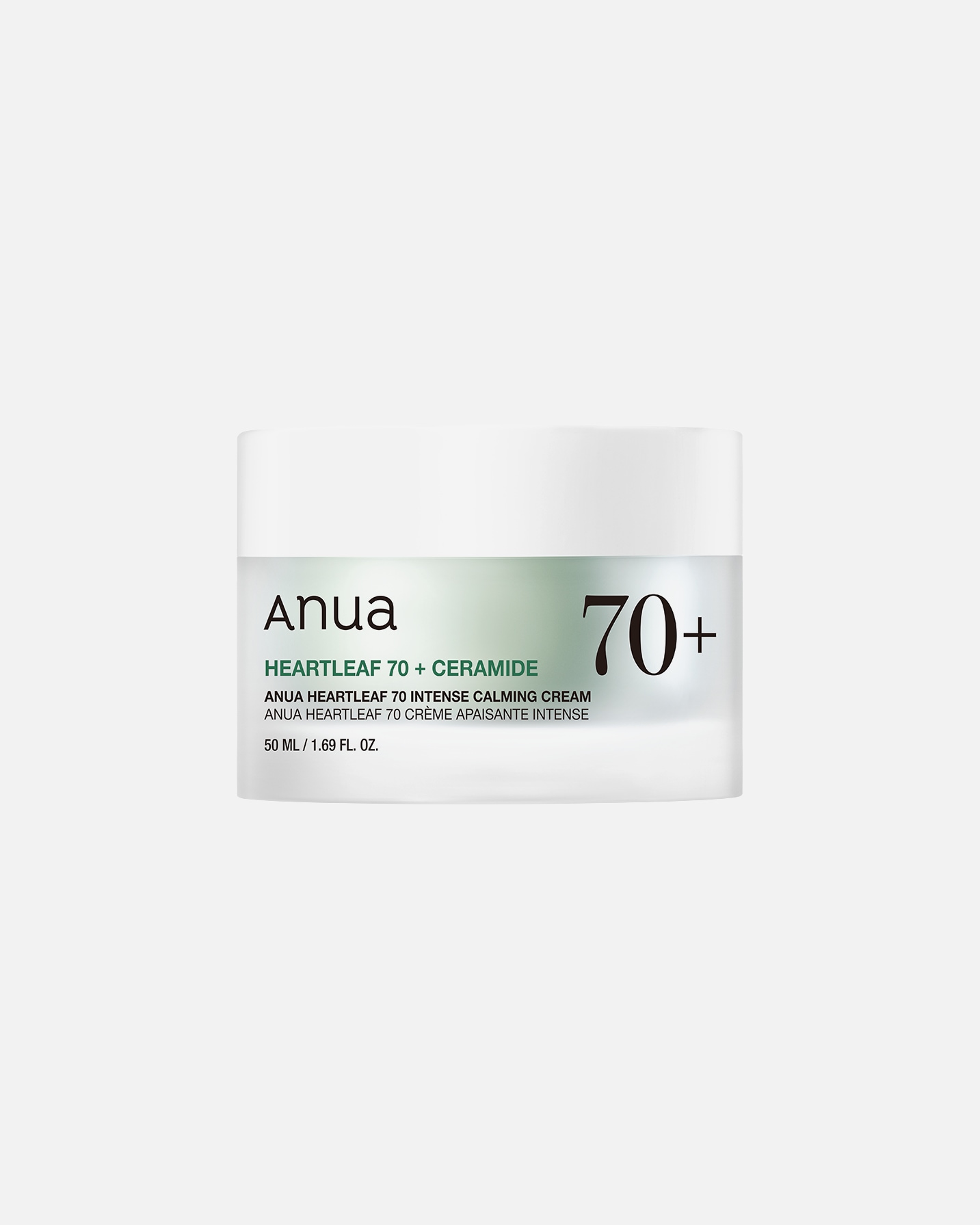 Krem do twarzy dla Unisex Anua Heartleaf 70% Intense Calming Cream 50 ml