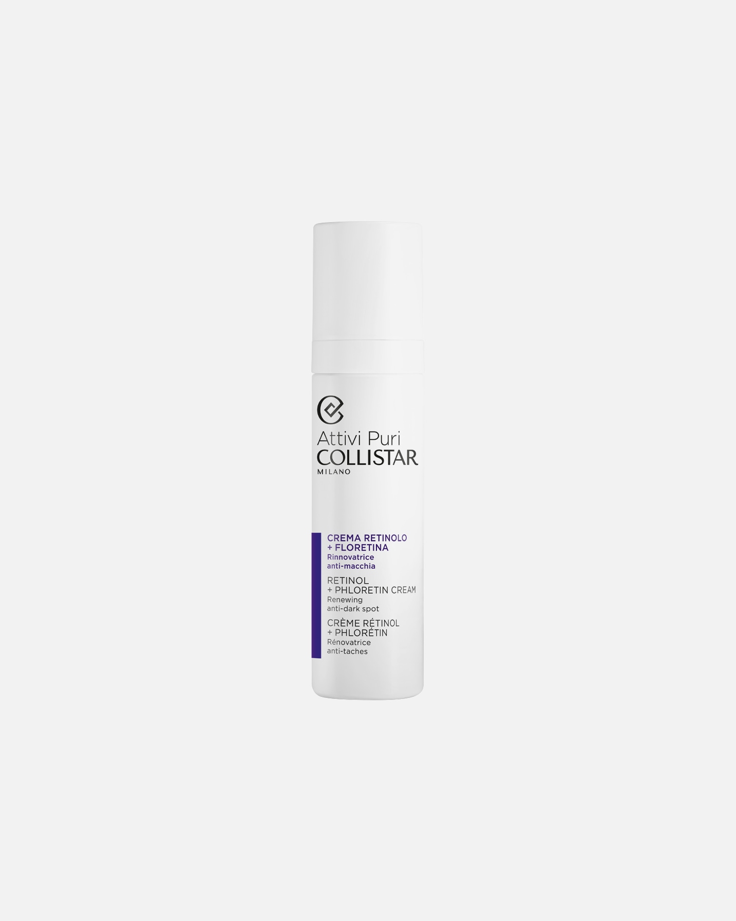 Krem myjący dla Unisex Collistar Attivi Puri ATTIVI PURI - RETINOL + FLORETYNA 50 ml