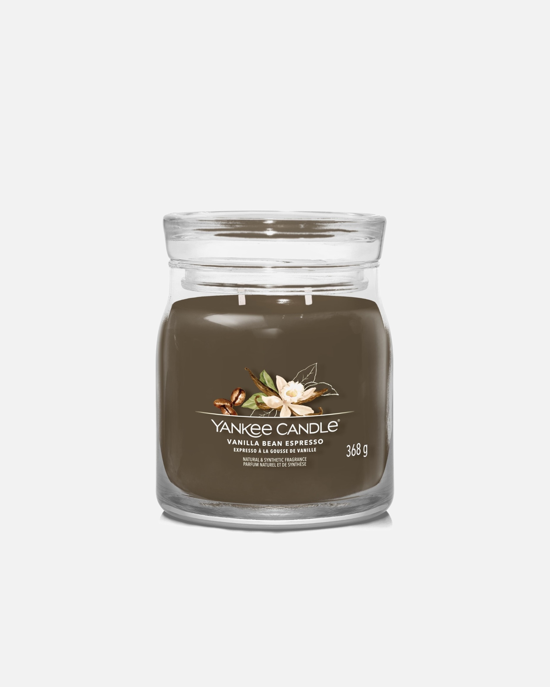 Świeca dla Unisex YANKEE CANDLE VANILLA BEAN ESPRESSO 368 g - Signature