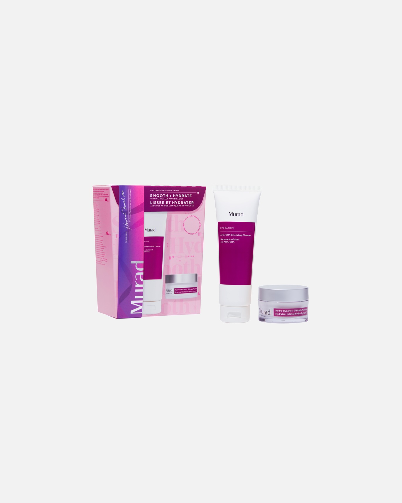 Zestaw do pielęgnacji twarzy dla Unisex MURAD SMOOTH + HYDRATE SET 1 szt.