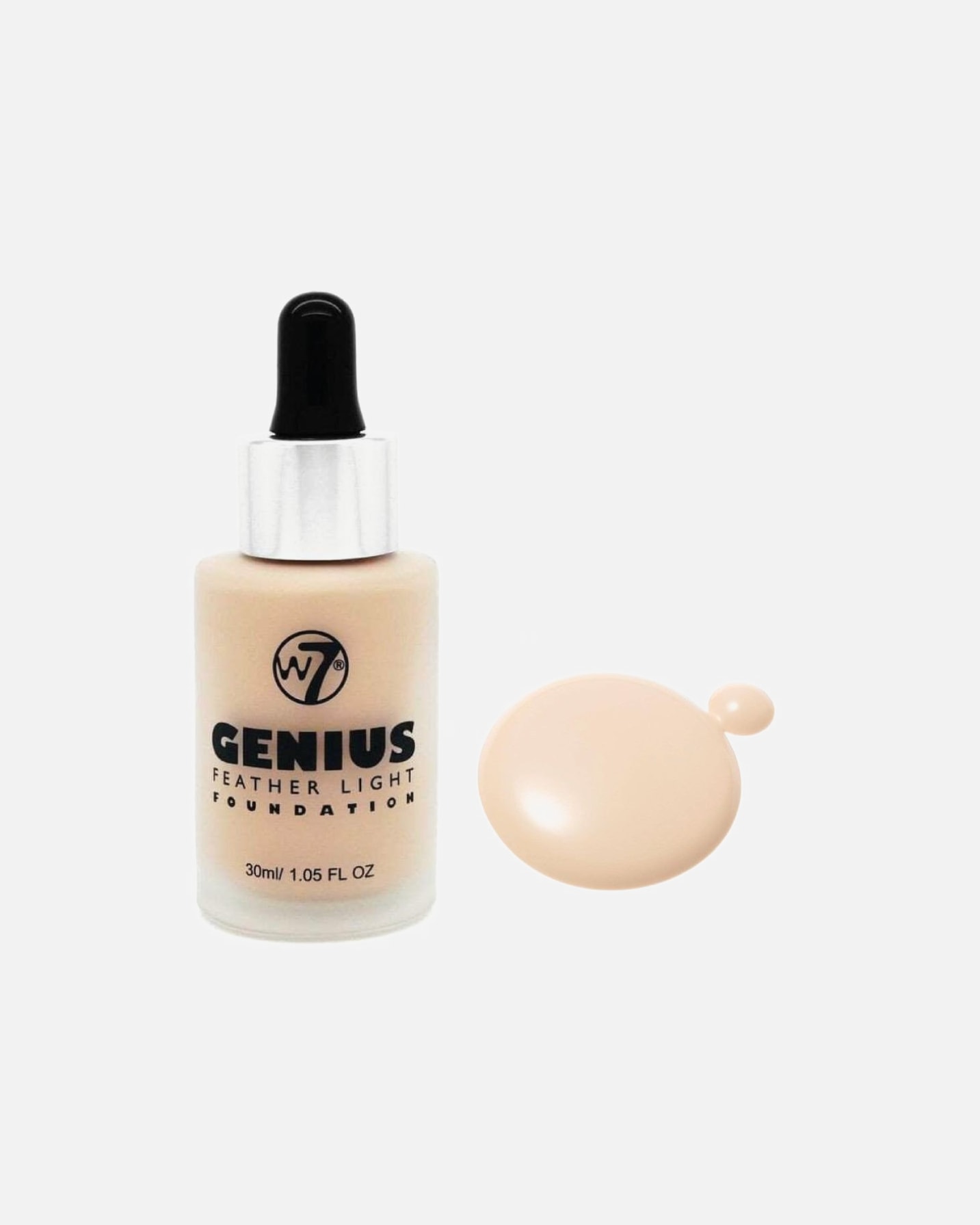 Podkład dla Unisex W7 GENIUS Foundation LEKKI PODKŁAD W PŁYNIE Sand Beige BU?