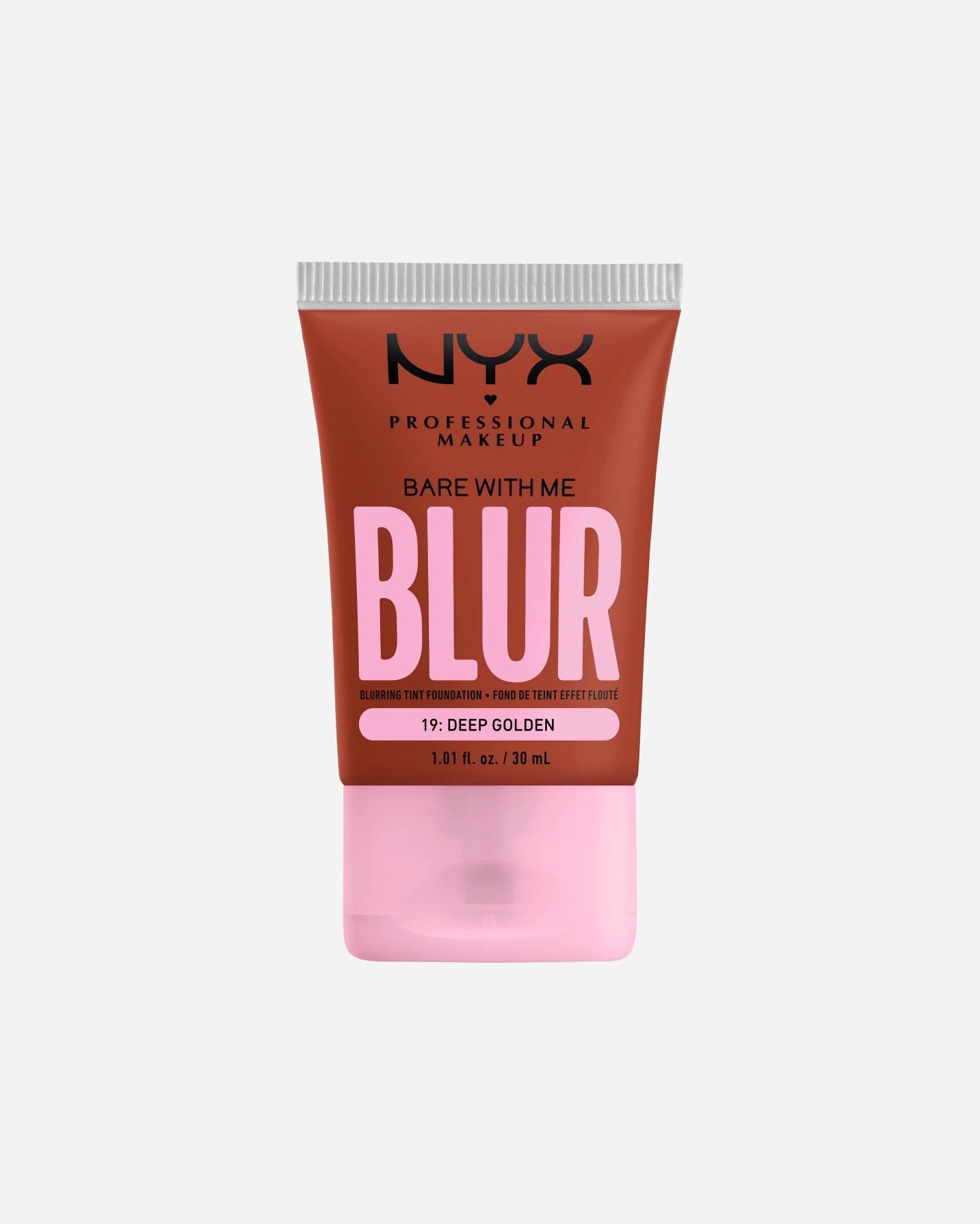 Podkład dla Unisex NYX Professional Makeup NYX Professional Makeup wygładzający podkład Bare With Me Blur Truffle 30ml DEEP SUEDE