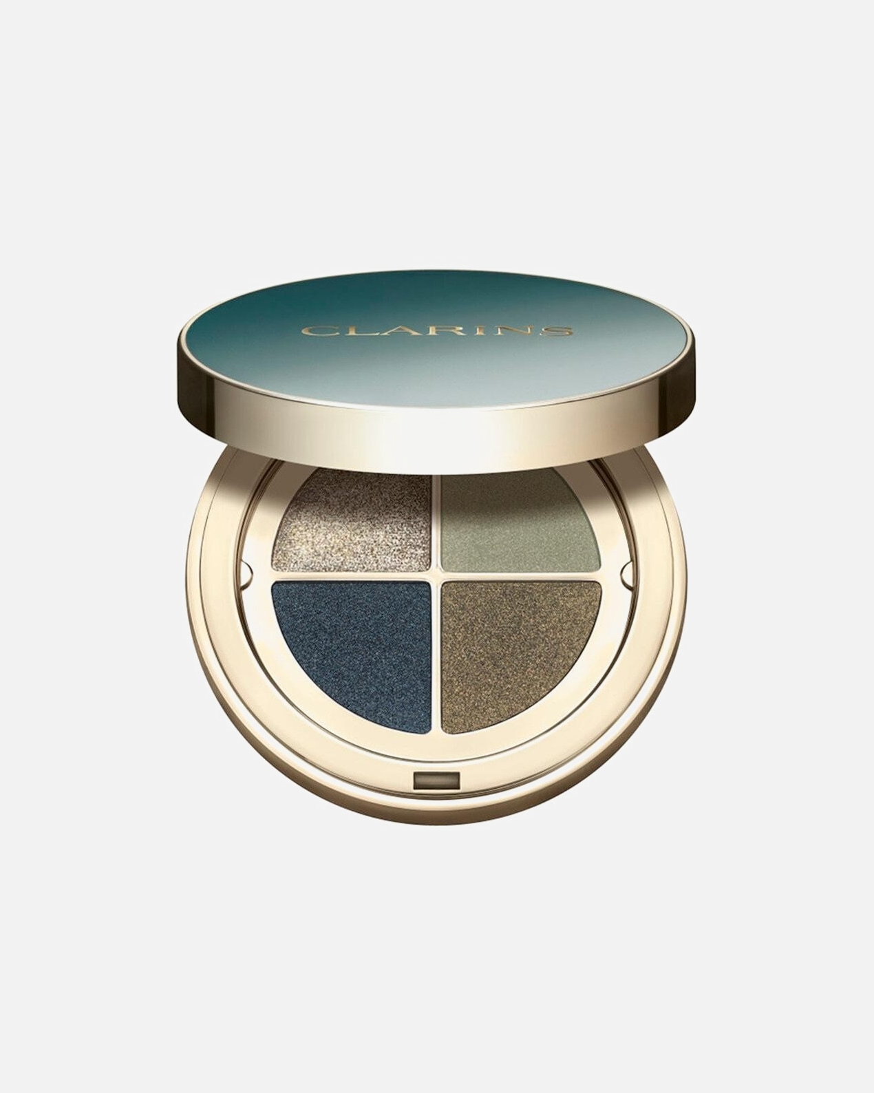 Cień do powiek dla Unisex Clarins Aktualna kolekcja Paleta cieni Ombre 4 Couleurs Nr. 5 - Jade Gradation