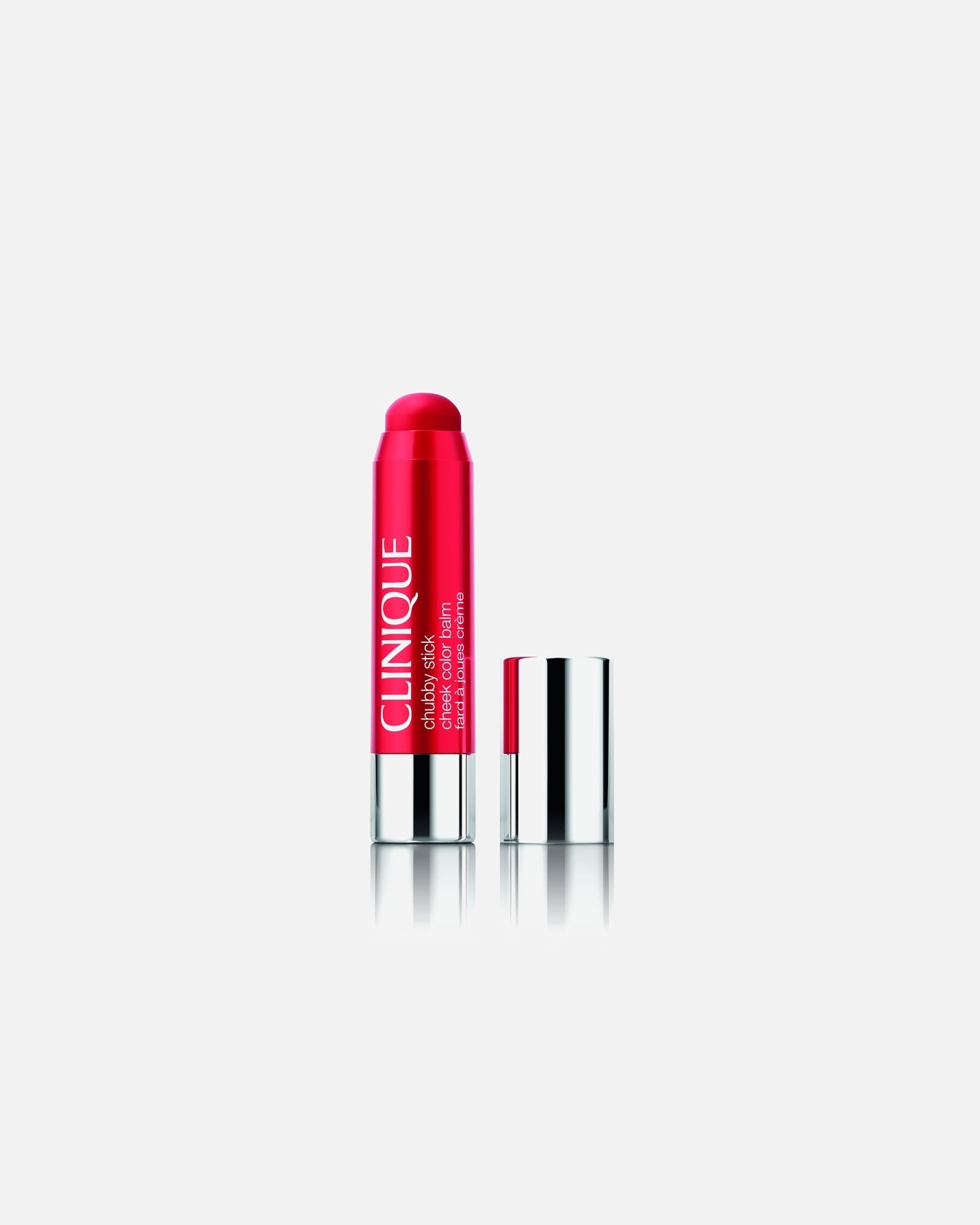 Róż dla Unisex Clinique Chubby Stick Cheek Color Balm 08 - RAMPE'D UP ROUGE
