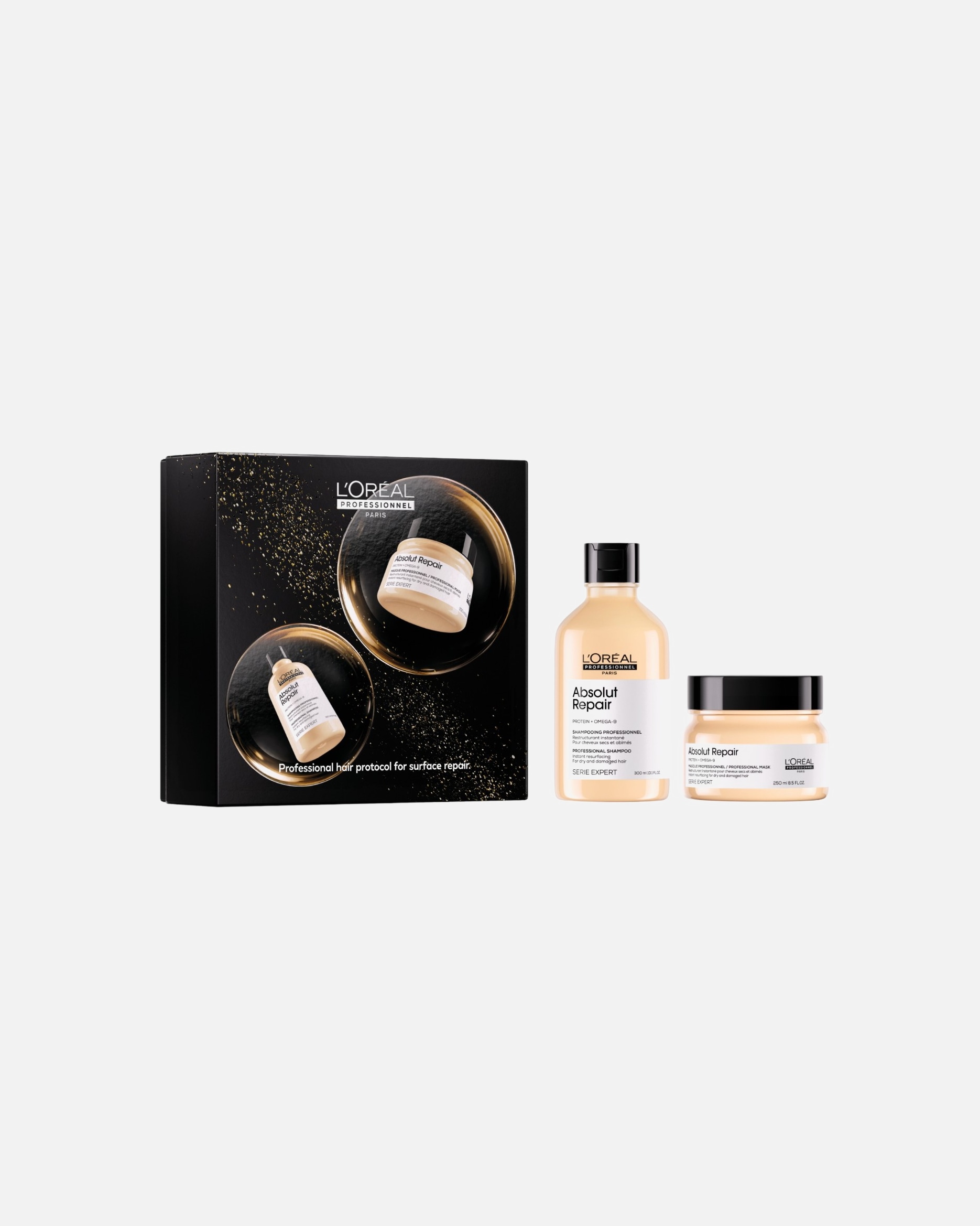 Zestaw do pielęgnacji włosów dla Unisex L´Oréal Professionnel Paris Absolut Repair Christmas Gift Set 1 szt.