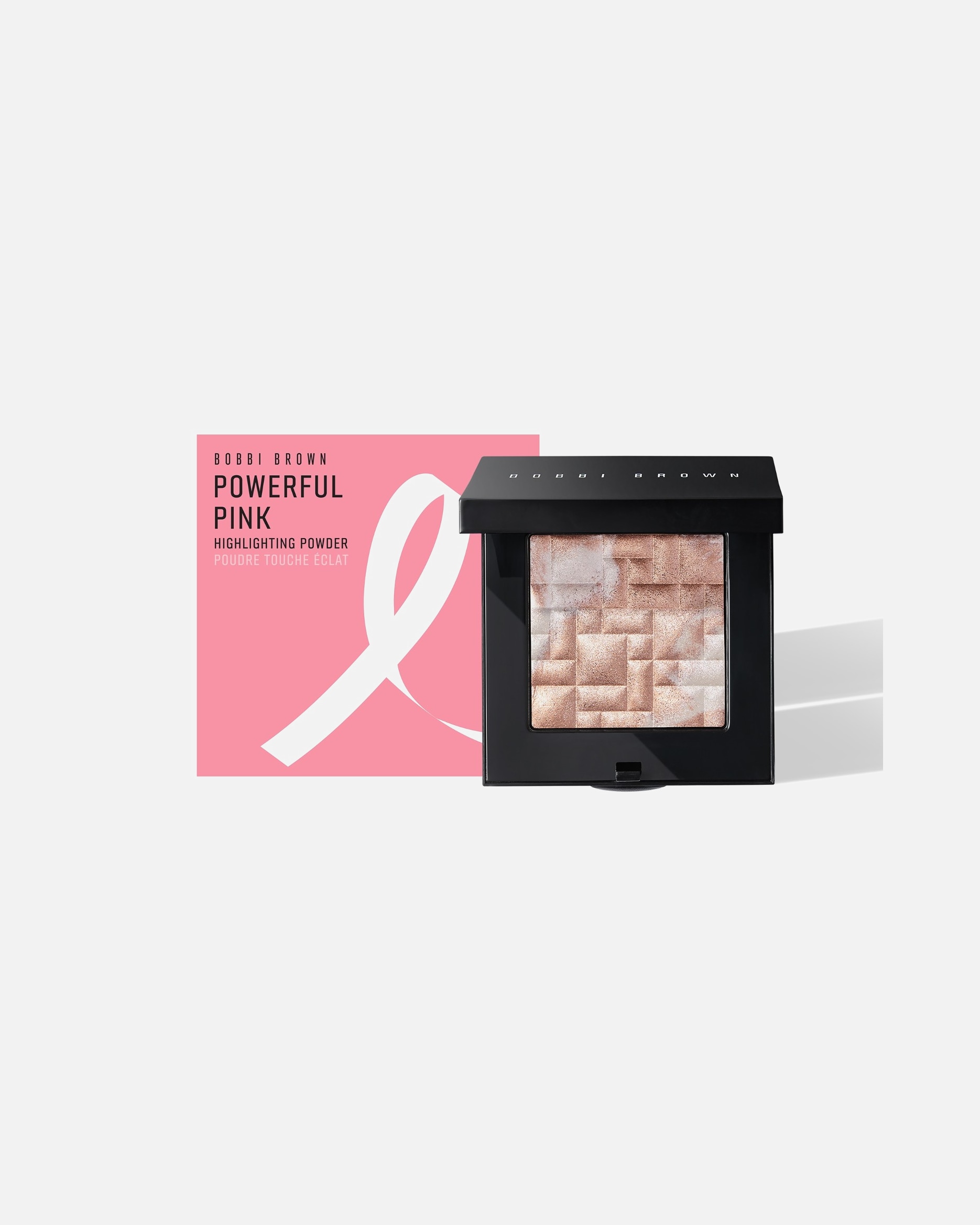 Rozświetlacz dla Unisex Bobbi Brown Powerful Pink Highlighting Powder Pink Glow