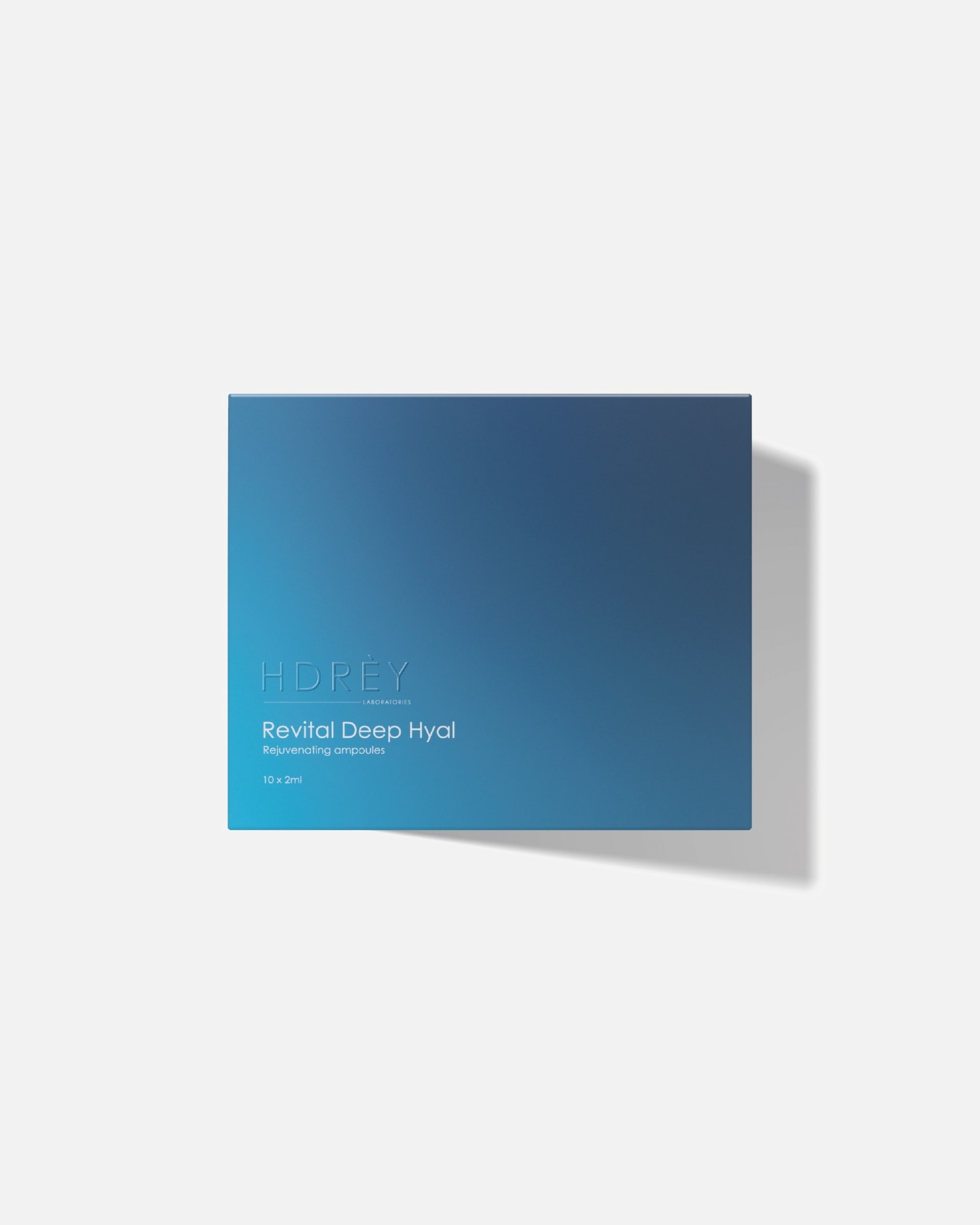 Serum w ampułkach dla Unisex HDREY Default Brand Line HDREY Revital Deep Hyal ampoule 10x2ml 1 szt.