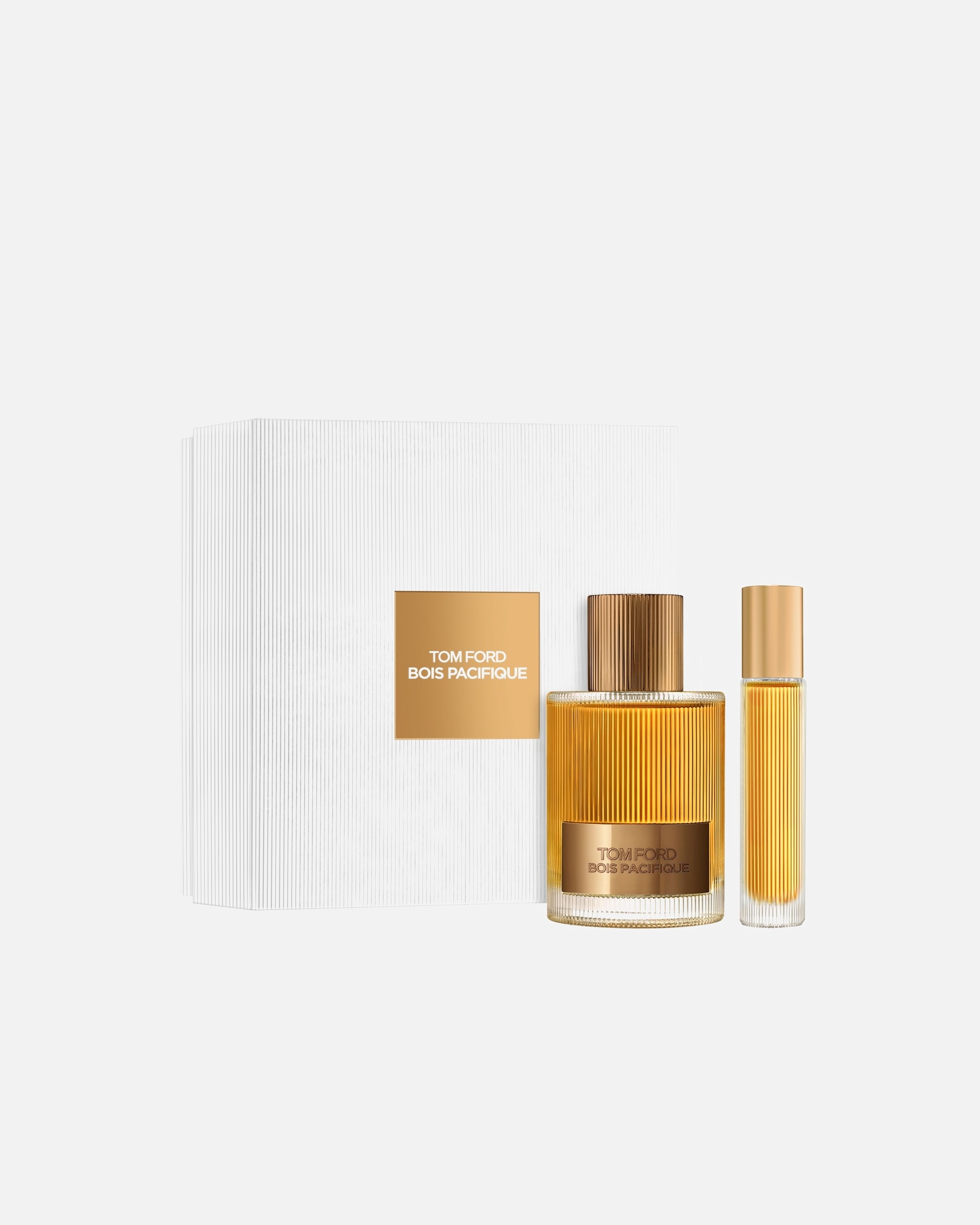 Zestaw zapachowy dla Unisex TOM FORD Men's Signature Fragrances Bois Pacifique Eau De Parfum Set With Travel Spray 1 szt.