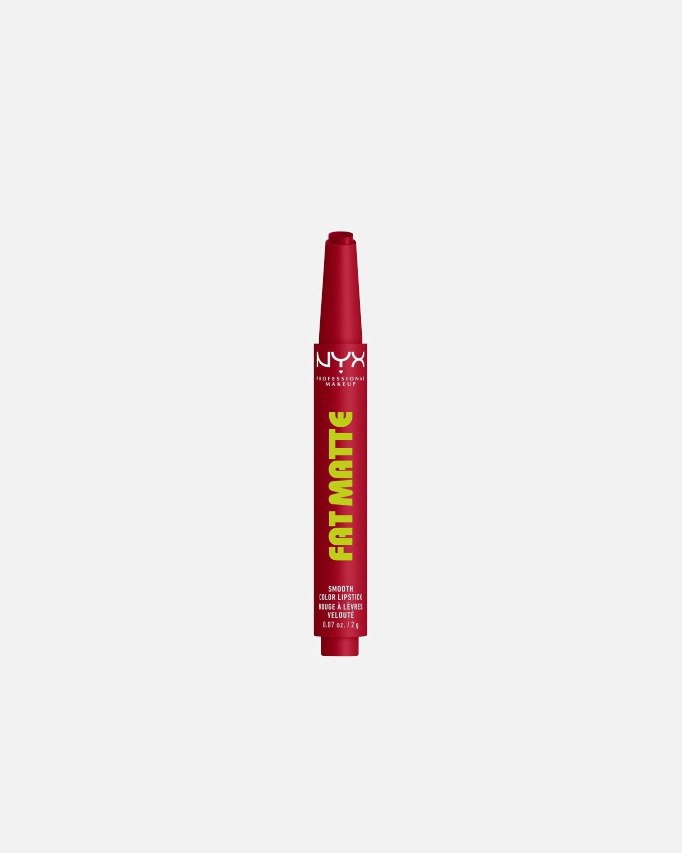 Pomadka do ust w sztyfcie dla Unisex NYX Professional Makeup Fat Matte Smooth SCARLET SNUGGLES