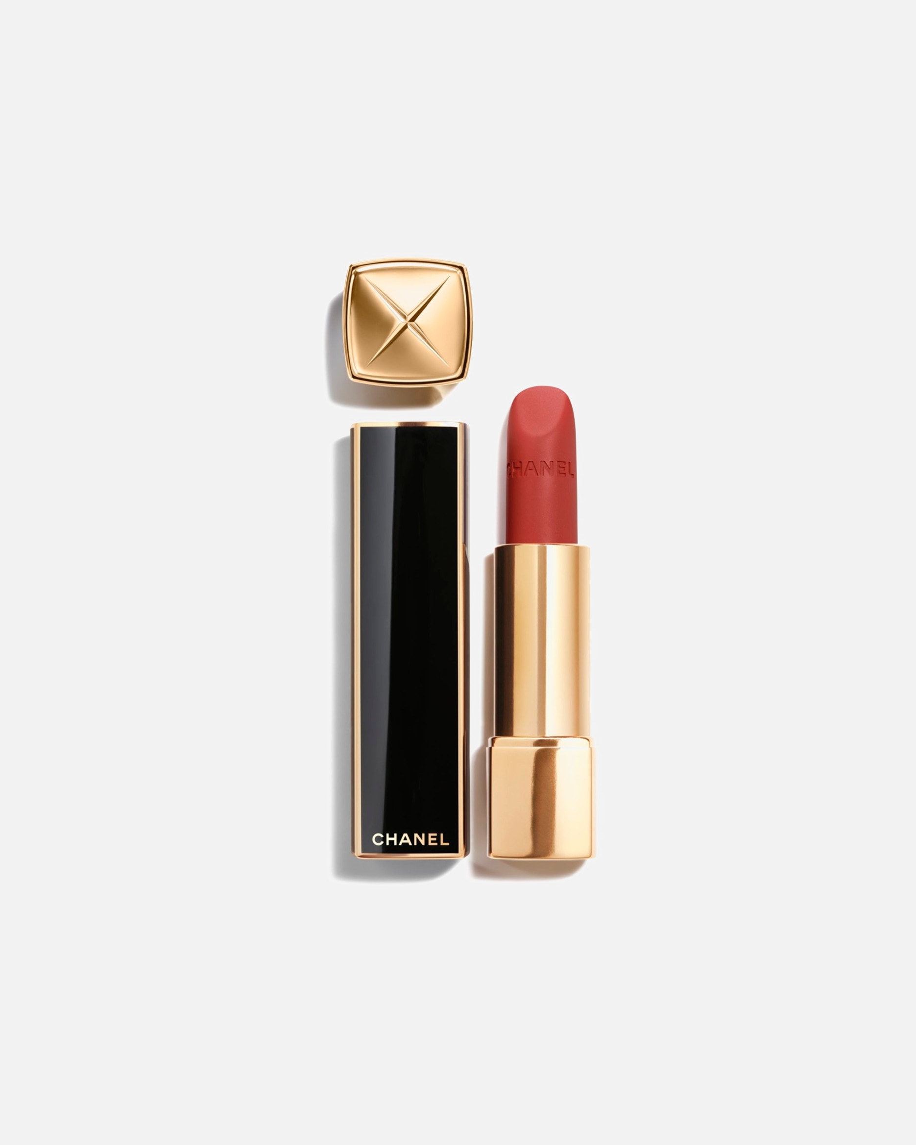 Pomadka do ust w sztyfcie dla Unisex CHANEL ROUGE ALLURE VELVET EDYCJA LIMITOWANA – ŚWIETLISTA MATOWA POMADKA DO UST 487 SEE YOU AT 5