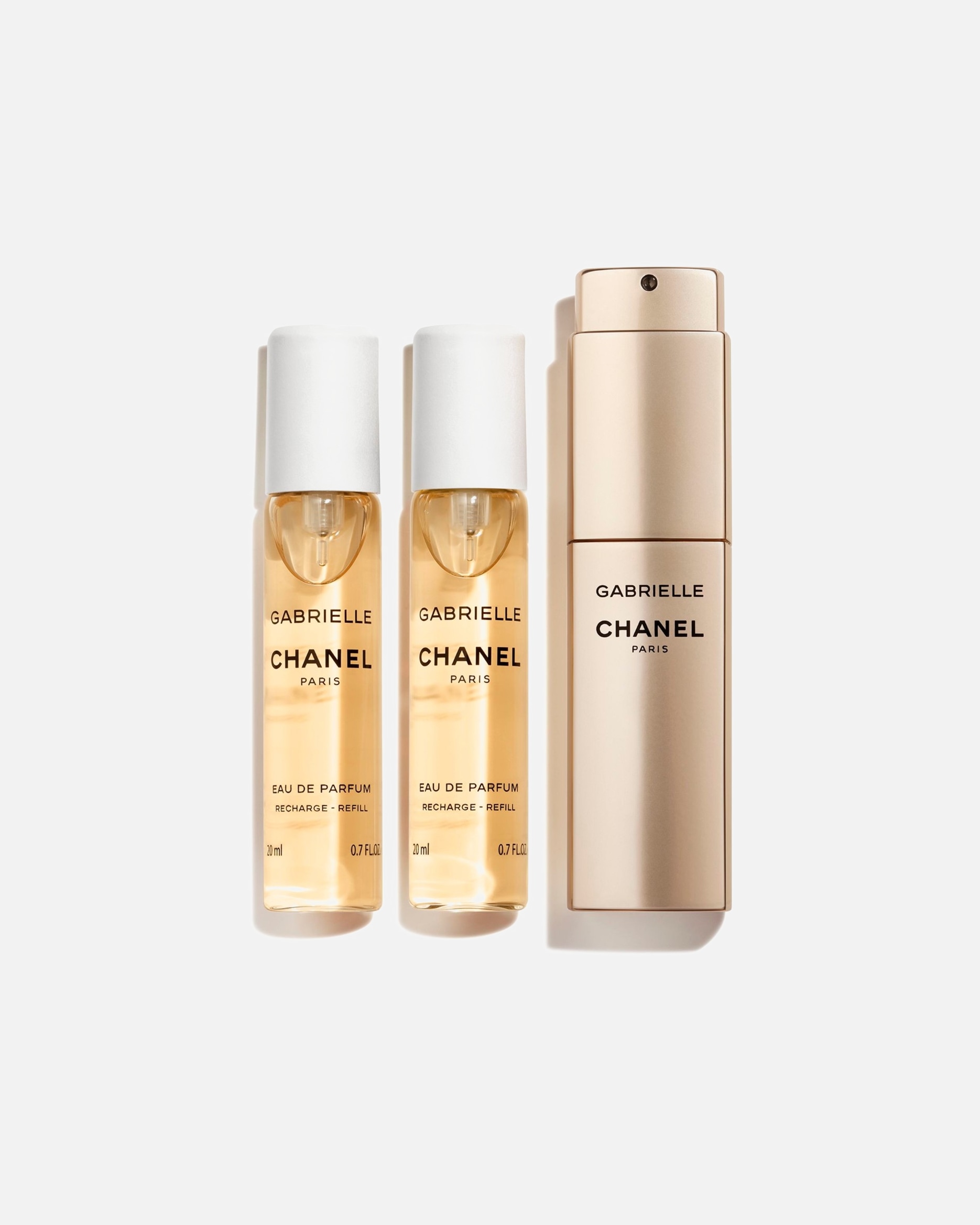 Woda perfumowana dla Unisex GABRIELLE CHANEL TWIST AND SPRAY 3x20ml