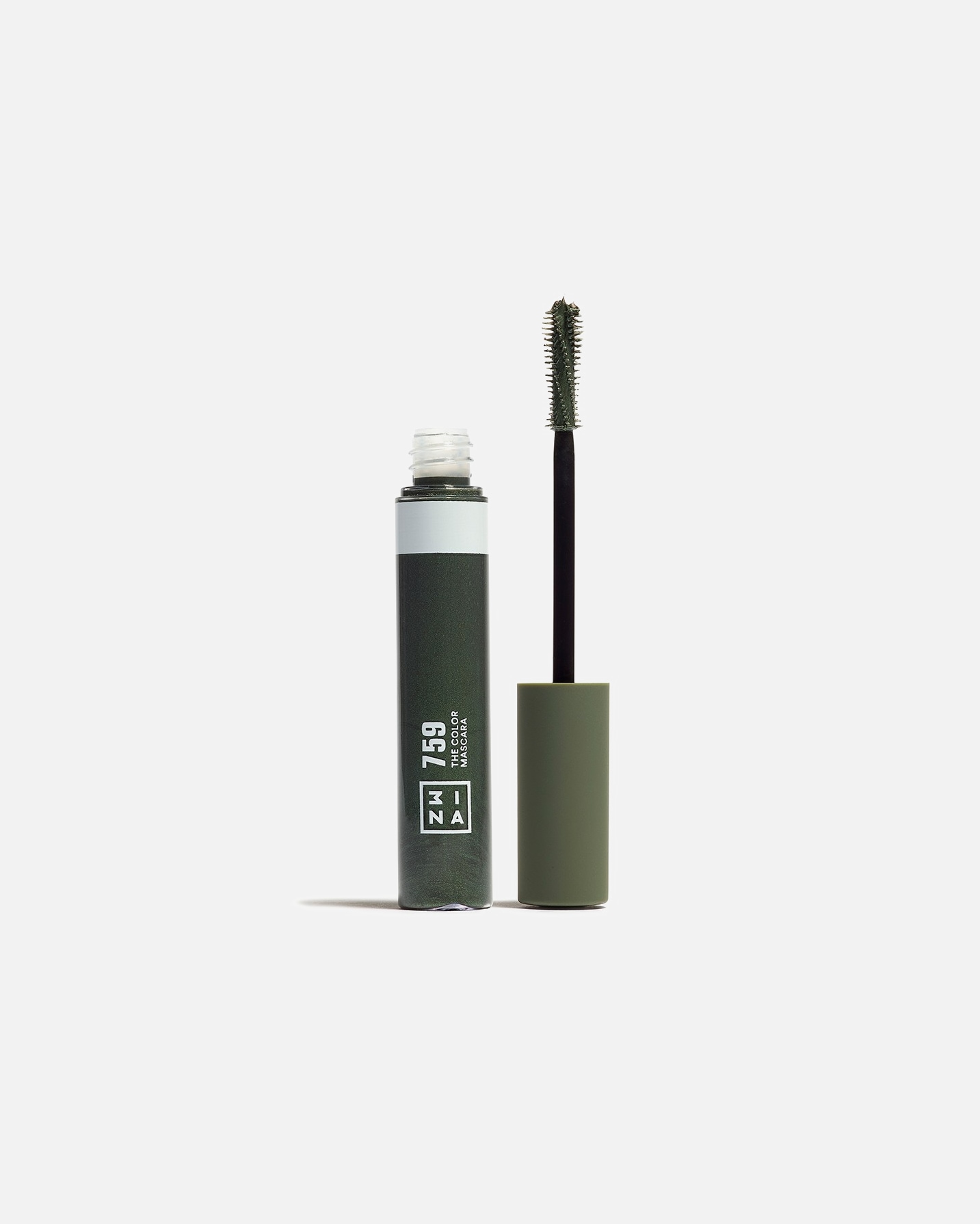 Maskara dla Unisex 3INA The Color Mascara 759 Olive green