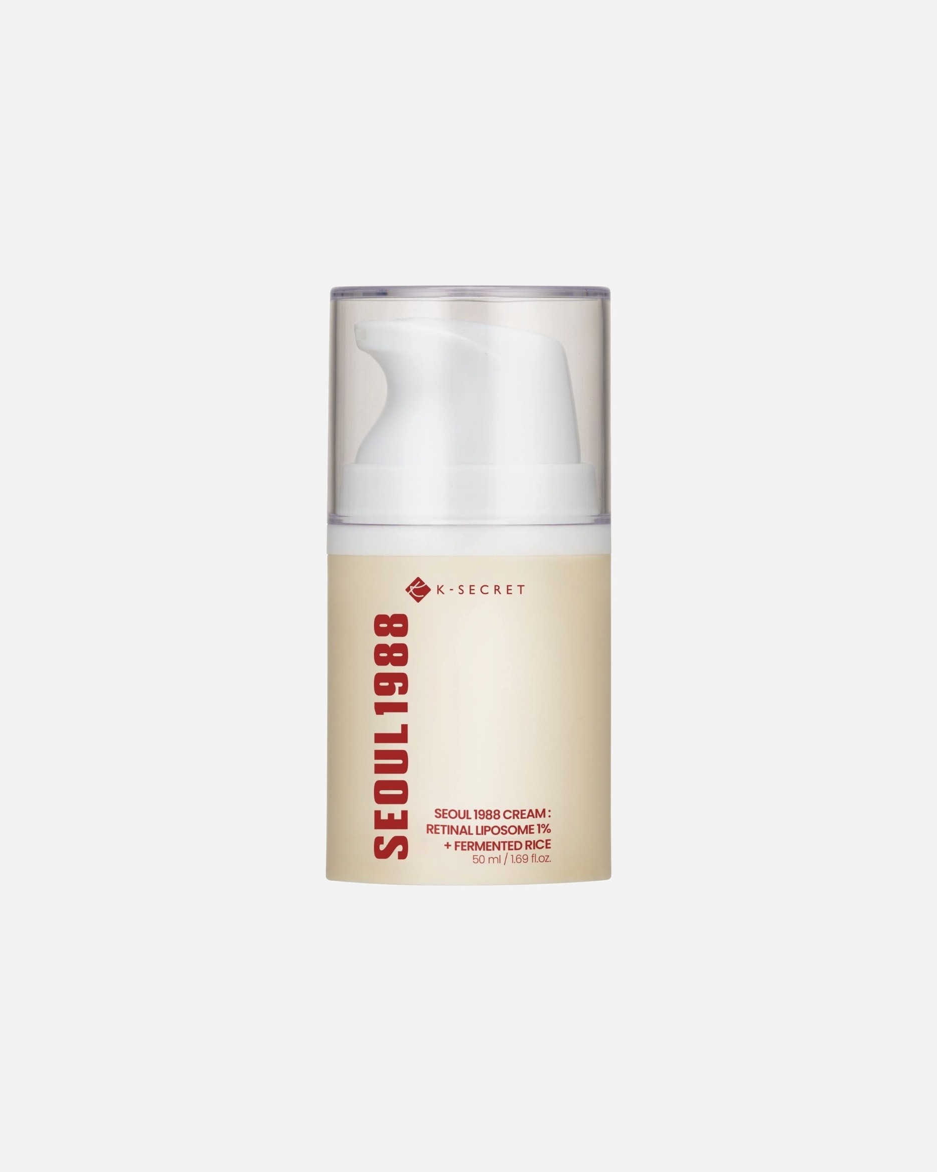 Krem do twarzy dla Unisex K-SECRET SEOUL 1988 Retinal Liposome 1% + Fermented Rice 50 ml