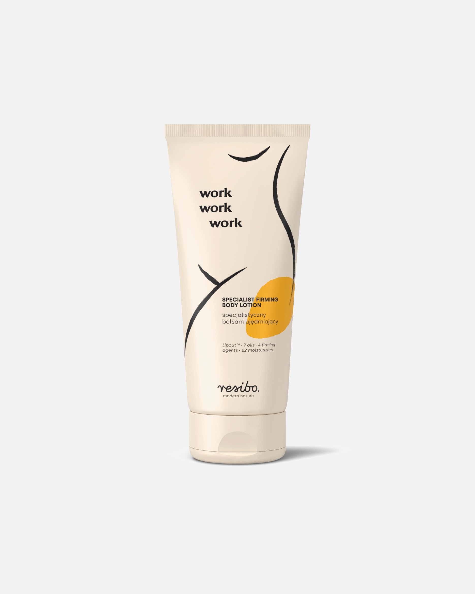 Krem do ciała dla Unisex Resibo WORK WORK WORK specjalistyczny balsam ujędrniający 200 ml 200 ml