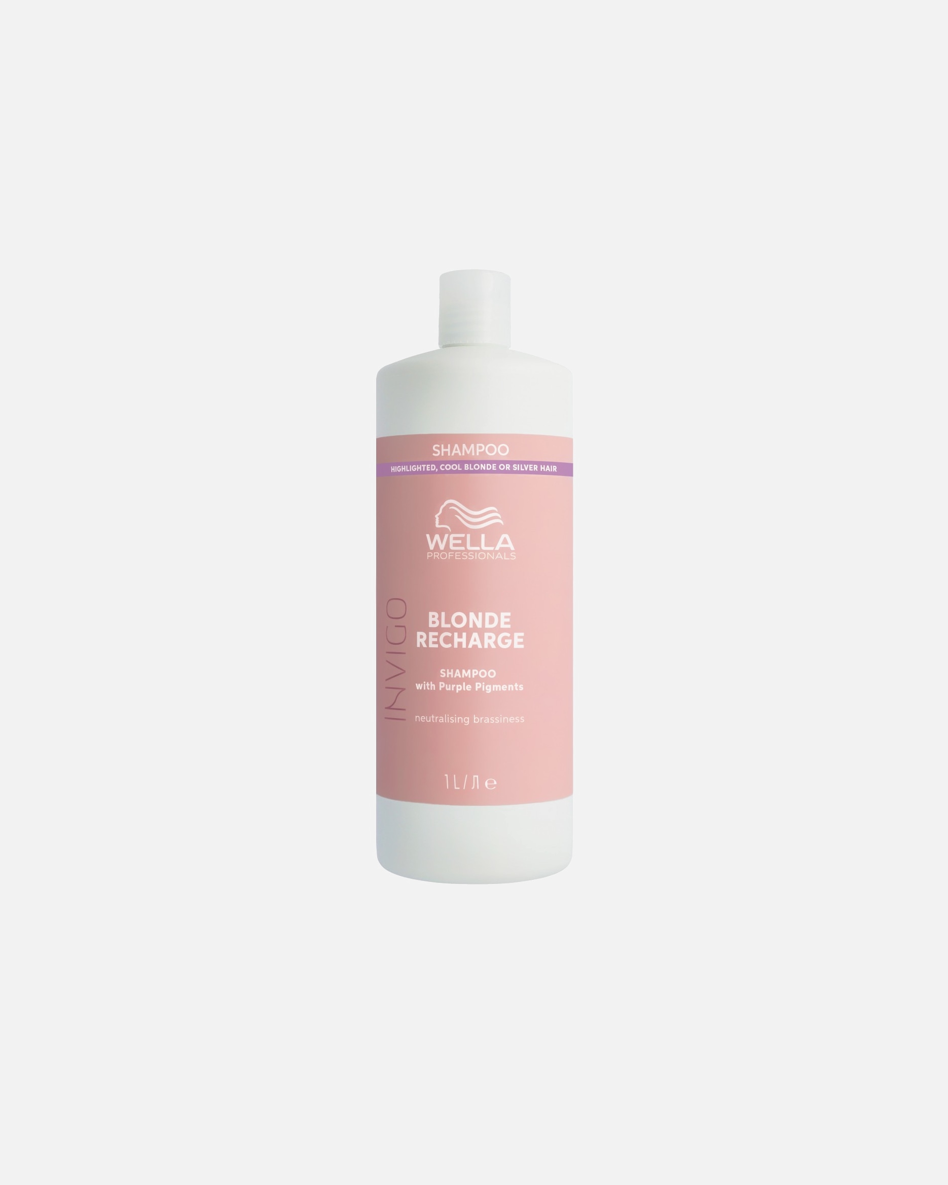 Szampon do włosów dla Unisex Wella INVIGO Blonde Recharge with Purple Pigments - Highlighted, Cool Blonde or Silver Hair 1000 ml