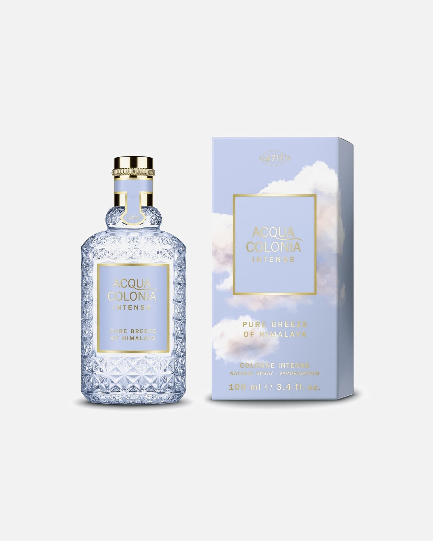 Woda kolońska dla Unisex 4711 Acqua Colonia Acqua Colonia Intense Pure Breeze of Himalaya Eau de Cologne Spray 100 ml