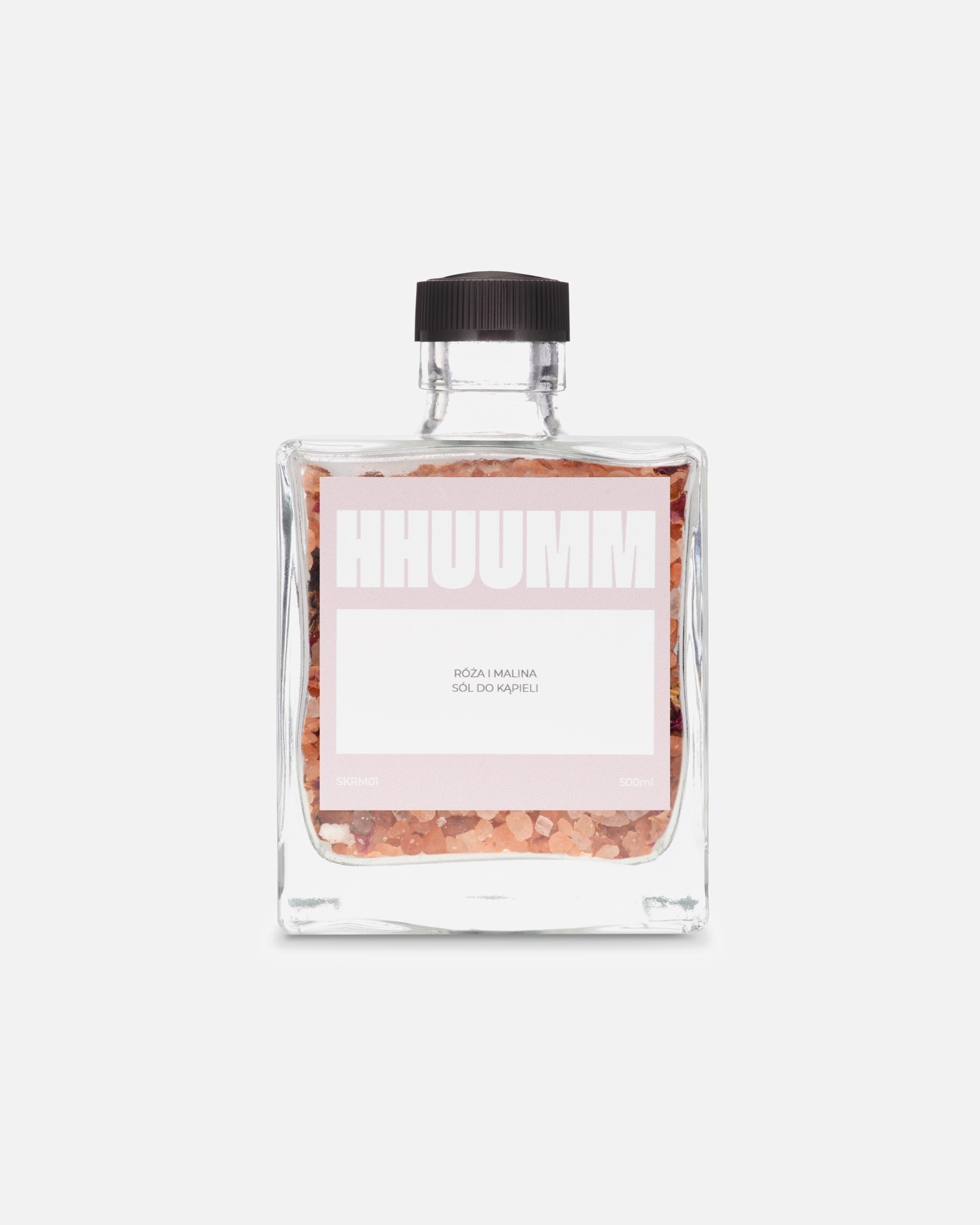 Dodatek do kąpieli dla Unisex HHUUMM sól do kąpieli Róża i malina 500 ml